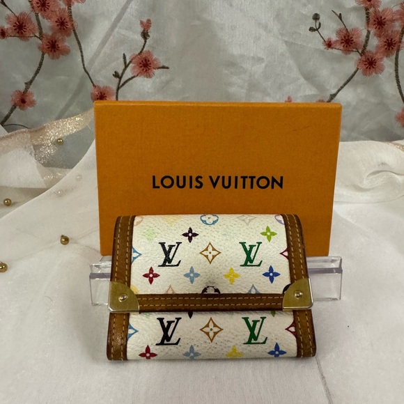 Louis Vuitton White Multicolor Wallet - Picture 6 of 8